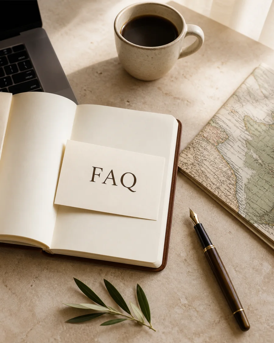 FAQ voyage sur mesure – Évasion sur Mesure