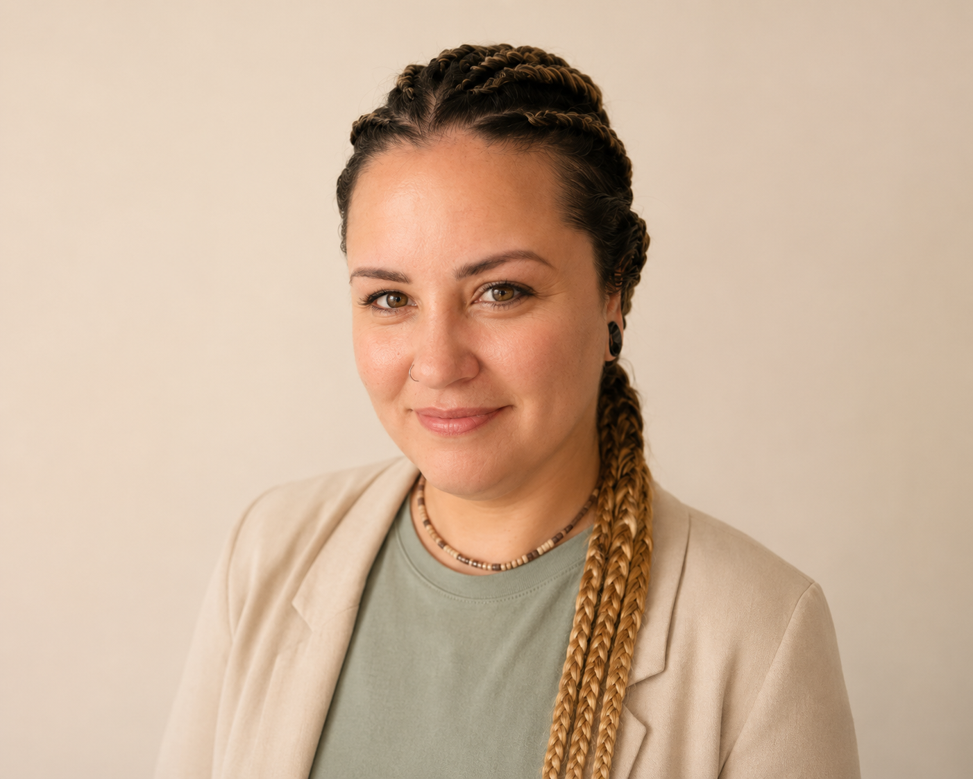 Portrait de Laëtitia, créatrice d’Évasion sur Mesure