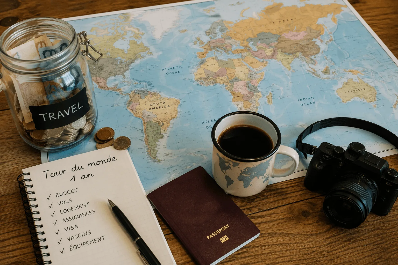 partir 1 an tour du monde budget