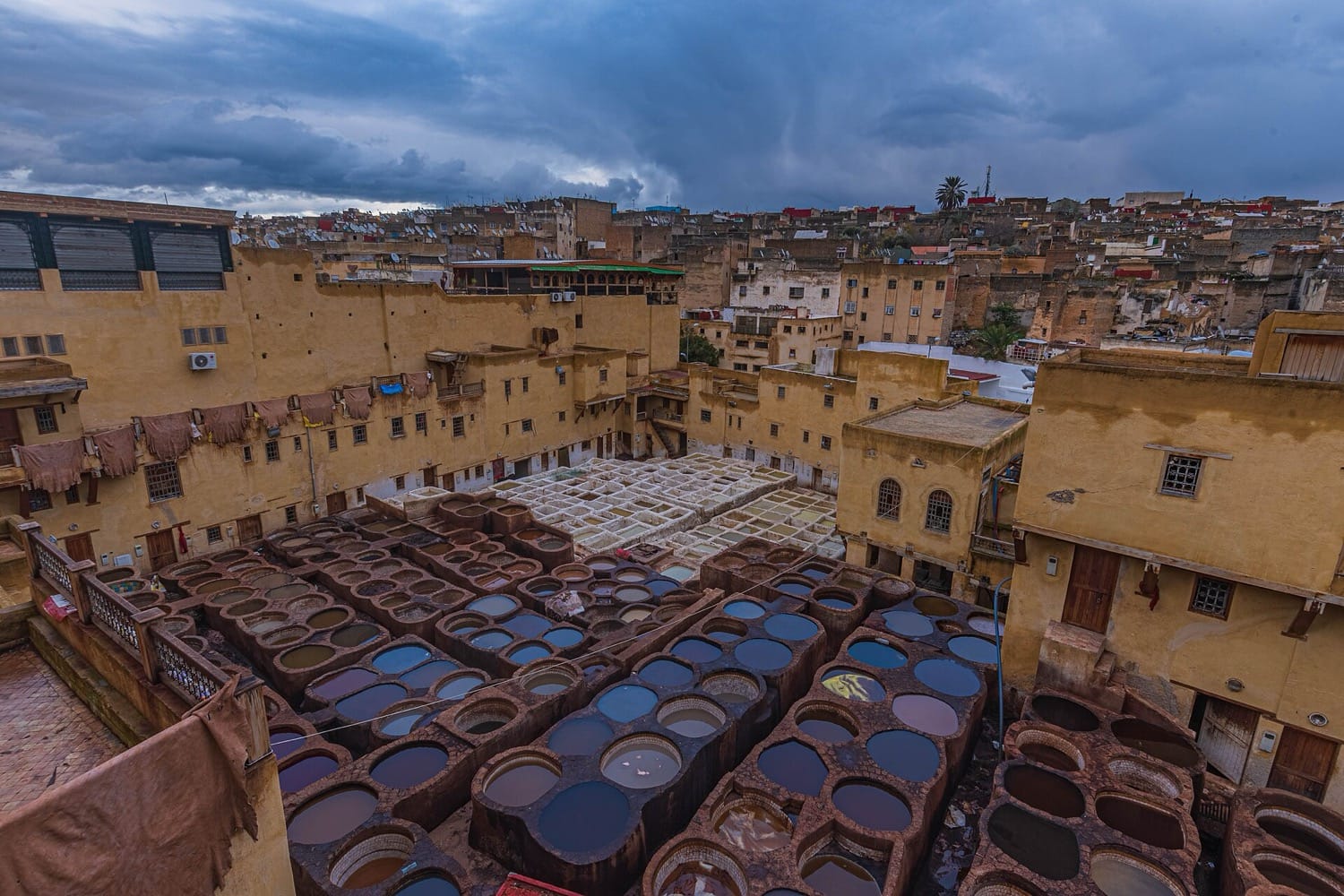 Tannerie Chouara à Fès, Maroc - voyage sur mesure Maroc
