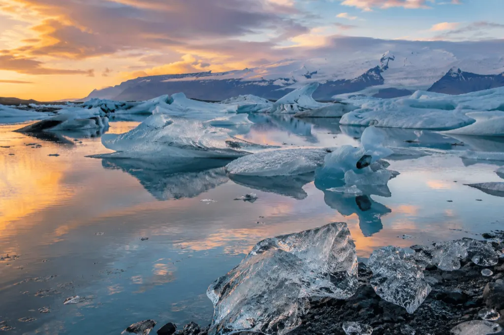 Lagune glaciaire de Jokulsarlon, Islande - exemple d'itinéraire sur mesure